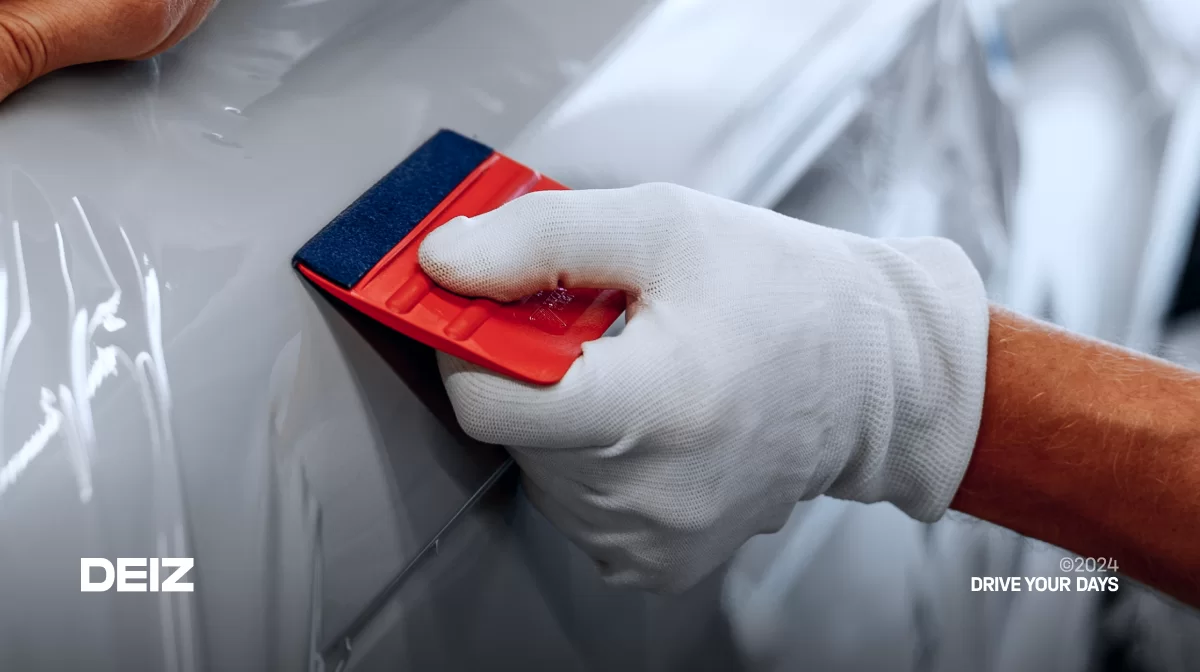 Vinyl film for car protection and body color change: features and stages of covering